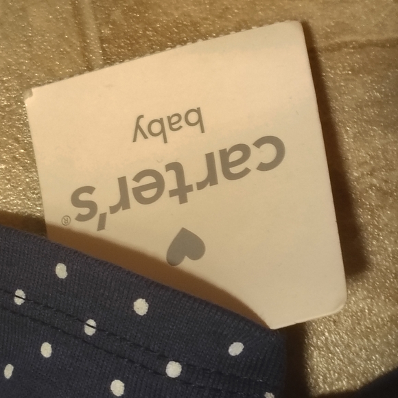 Carter's Navy Polka Dot Dress - Picture 4 of 4